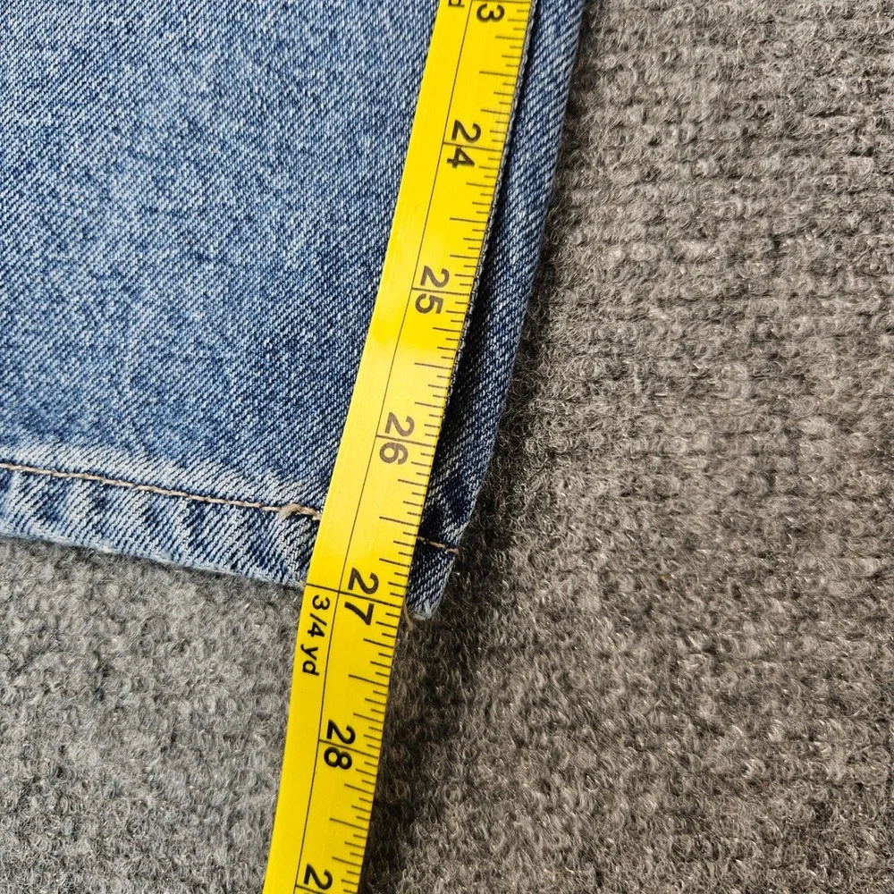 Jason Wu Jaime Barrel Ankle Jeans Super High Rise Light Wash Denim Size 2/27